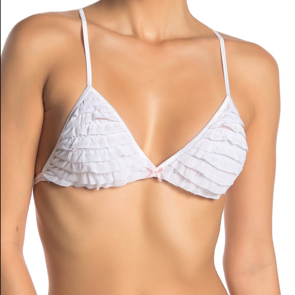 HONEYDEW INTIMATES
Mesh Rumba Bralette In White